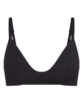 SKIMS Scoop Neck Wireless Bralette - Black